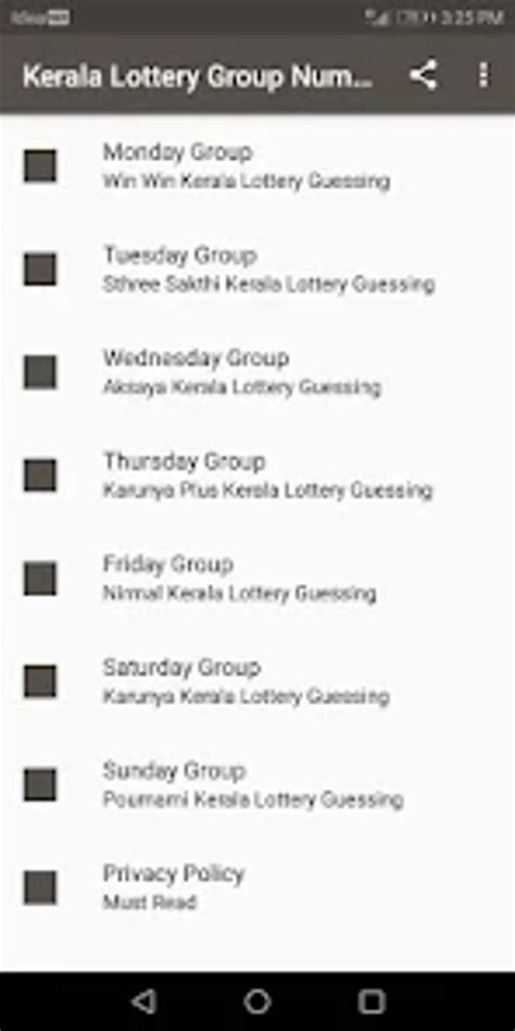 KERALA LOTTERY GROUP .